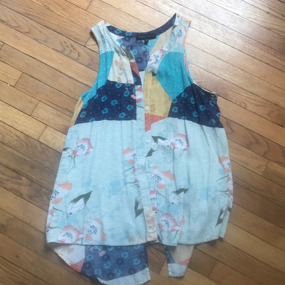 SANCTUARY sleeveless blouse